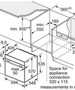 LÒ NƯỚNG BOSCH HBG5370B0 SERIE 6 - 10 chương trình nấu tự động - 19