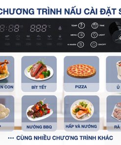 LÒ CHIÊN KHÔNG DẦU HƠI NƯỚC 18 LÍT DREAMER DKA SAF118W - 23