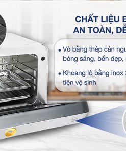 LÒ CHIÊN KHÔNG DẦU HƠI NƯỚC 18 LÍT DREAMER DKA SAF118W - 25