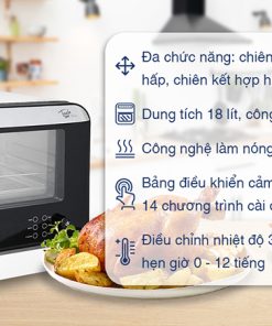 LÒ CHIÊN KHÔNG DẦU HƠI NƯỚC 18 LÍT DREAMER DKA SAF118W - 27