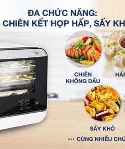 LÒ CHIÊN KHÔNG DẦU HƠI NƯỚC 18 LÍT DREAMER DKA SAF118W - 29
