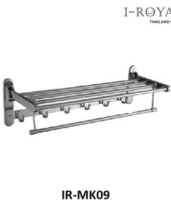 MÁNG KHĂN TẦNG XẾP INOX 304 BÓNG I-ROYAL IR-MK09