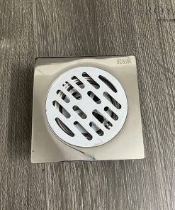 PHỄU THOÁT SÀN PHI 90 CHỐNG HÔI INOX 304 12*12
