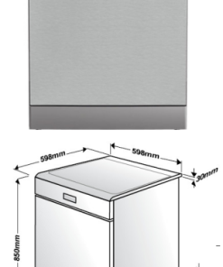 Máy rửa bát Beko BDFN26560XC - 30 Máy rửa bát Beko BDFN26560XC - 29