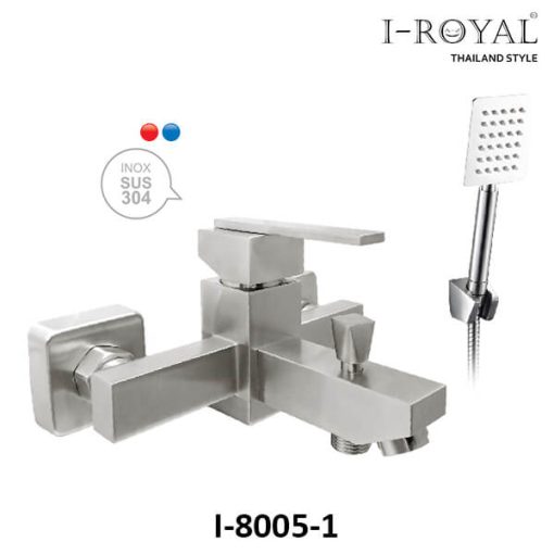 SEN TẮM CẦM TAY NÓNG LẠNH INOX 304 I-ROYAL I-8005-1 - 1