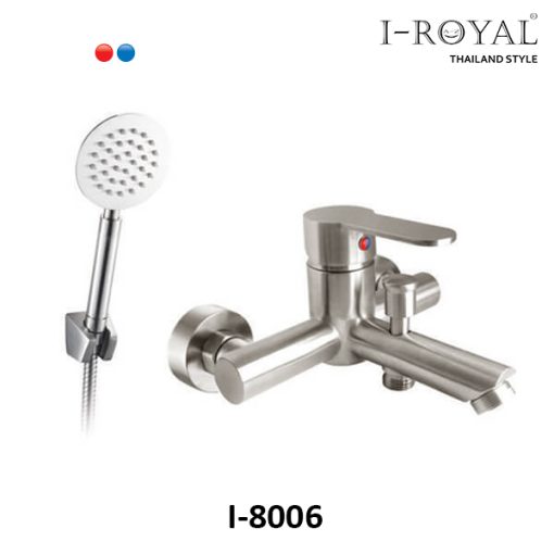 SEN TẮM CẦM TAY NÓNG LẠNH INOX 304 I-ROYAL I-8006 - 1