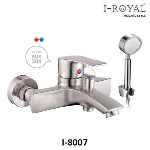 SEN TẮM CẦM TAY NÓNG LẠNH INOX 304 I-ROYAL I-8007 - 1