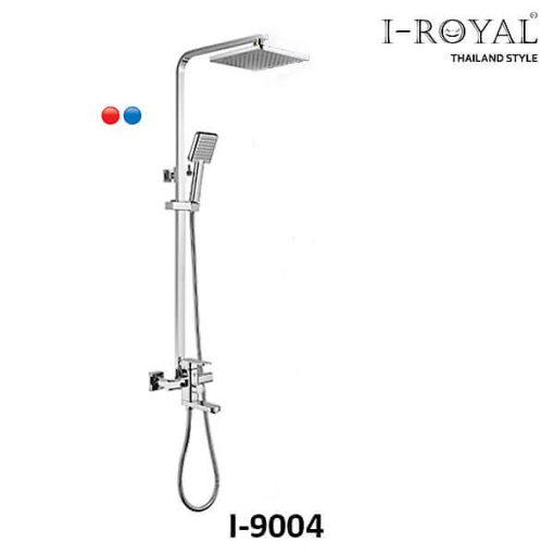 SEN TẮM ĐỨNG NÓNG LẠNH ĐỒNG THAU MẠ CROME I-ROYAL I-9004 - 1