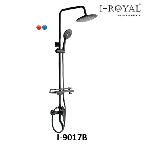 SEN TẮM ĐỨNG NÓNG LẠNH ĐỒNG THAU TĨNH ĐIỆN I-ROYAL I-9017B - 1