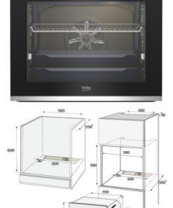 Lò nướng âm tủ Beko BBIS13300XMSE - 21