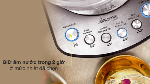 BÌNH ĐUN SIÊU TỐC THÔNG MINH DREAMER DK S17 - 3