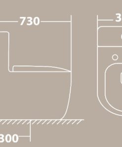 BỒN CẦU LIỀN KHỐI I-ROYAL 1052VN - 6 BỒN CẦU LIỀN KHỐI I-ROYAL 1052VN - 5