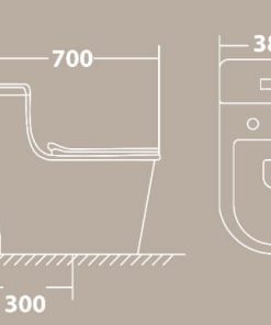 BỒN CẦU LIỀN KHỐI I-ROYAL 905 - 5