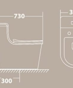 BỒN CẦU LIỀN KHỐI I-ROYAL 909VN - 5