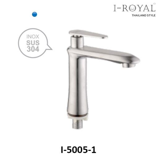 VÒI LAVABO LẠNH INOX 304 I-ROYAL I-5005-1 - 1