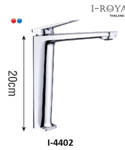 VÒI LAVABO NÓNG LẠNH ĐỒNG THAU MẠ CROME I-ROYAL I-4402