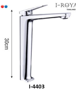 VÒI LAVABO NÓNG LẠNH ĐỒNG THAU MẠ CROME I-ROYAL I-4403