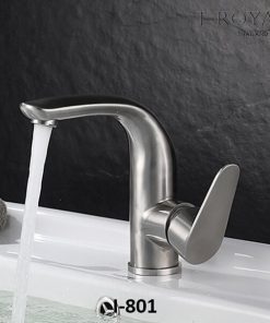 VÒI LAVABO NÓNG LẠNH INOX 304 I-ROYAL I-801