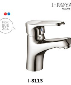 VÒI LAVABO NÓNG LẠNH INOX 304 I-ROYAL I-8113