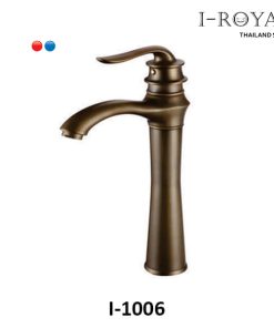 VÒI LAVABO NÓNG LẠNH MẠ ĐỒNG CỔ ĐIỂN I-ROYAL I-1006