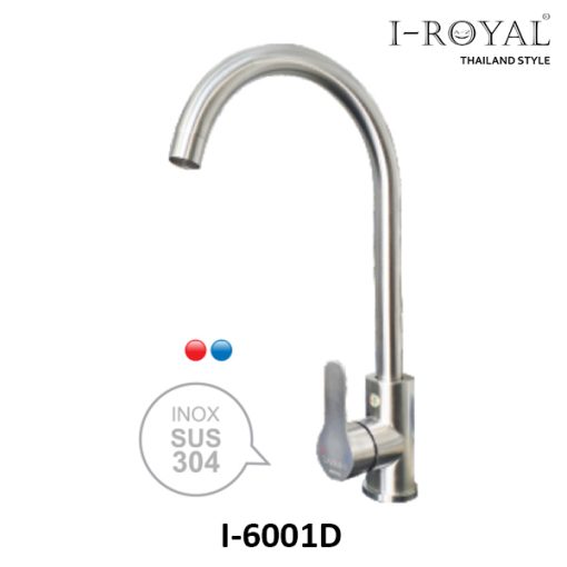 VÒI RỬA CHÉN NÓNG LẠNH INOX 304 I-ROYAL I-6001D - 1