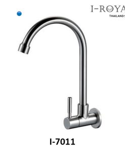 VÒI RỬA CHÉN LẠNH ÂM TƯỜNG INOX 304 I-ROYAL I-7011