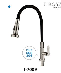 VÒI RỬA CHÉN LẠNH INOX 304 THÂN MỀM I-ROYAL I-7009