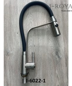VÒI RỬA CHÉN NÓNG LẠNH INOX 304 THÂN MỀM I-ROYAL I-6022-1