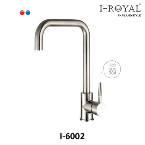 VÒI RỬA CHÉN NÓNG LẠNH INOX 304 I-ROYAL I-6002 - 1