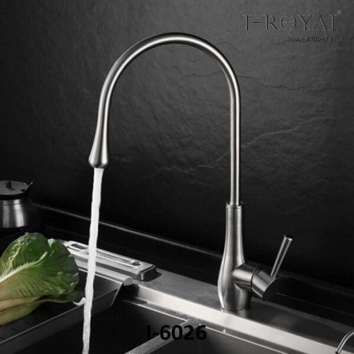 VÒI RỬA CHÉN NÓNG LẠNH INOX 304 I-ROYAL I-6026 - 1