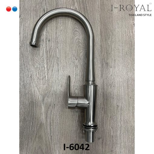 VÒI RỬA CHÉN NÓNG LẠNH INOX 304 I-ROYAL I-6042 - 1