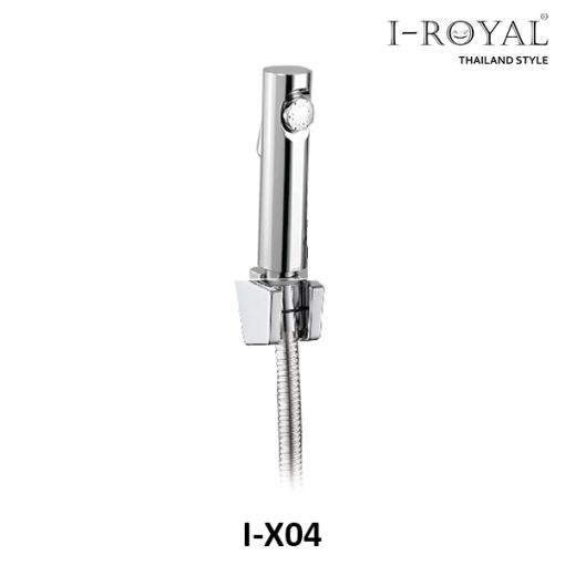 XỊT TOILET ABS MẠ CROME I-ROYAL I-X04 - 1