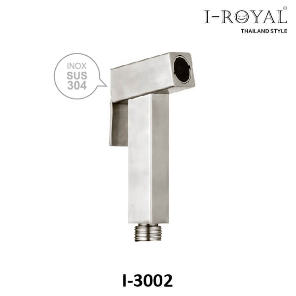 XỊT TOILET INOX 304 I-ROYAL I-3002