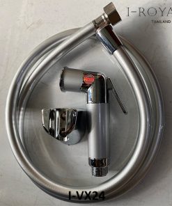 XỊT TOILET NHỰA XI XÁM DÂY NHỰA XÁM I-ROYAL I-VX24