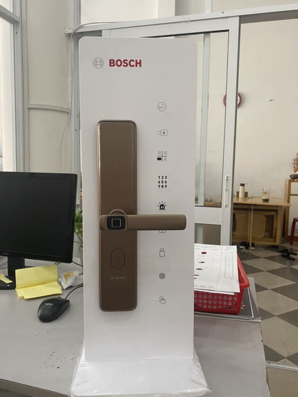 Khóa vân tay Bosch ID 30BK ( màu đồng ) - 42
