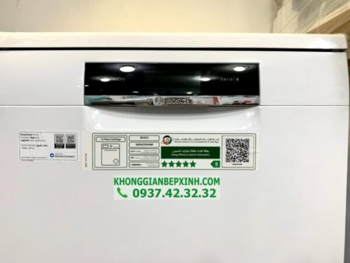 MÁY RỬA CHÉN BÁT BOSCH SMS8ZDW48M SERIE 8 SẤY ZEOLITH NHẬP KHẨU ĐỨC - 3