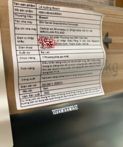 LÒ NƯỚNG ÂM TỦ BOSCH HBA534EB0K SERIE 4 MÀU ĐEN - 89