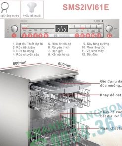 MÁY RỬA CHÉN BÁT ĐỘC LẬP BOSCH SMS2IVI61E SERIE 2 13 BỘ - 33 MÁY RỬA CHÉN BÁT ĐỘC LẬP BOSCH SMS2IVI61E SERIE 2 13 BỘ - 32