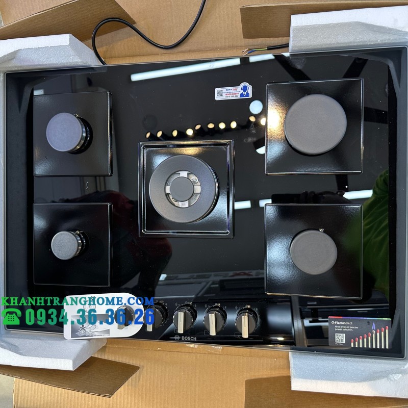 Bếp gas Bosch PPQ7A6B90 series 6 - 155 Bếp gas Bosch PPQ7A6B90 series 6 - 154