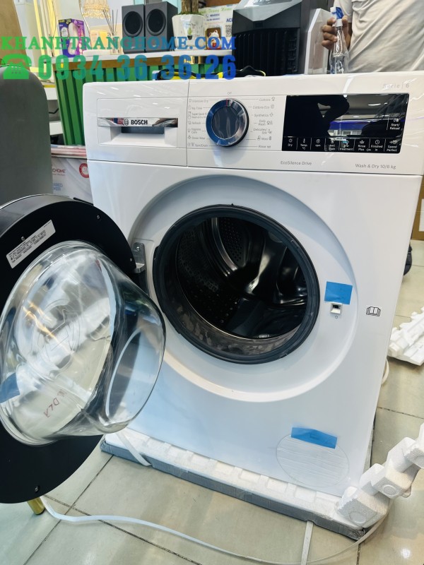 MÁY GIẶT SẤY QUẦN ÁO BOSCH TGB WNA254U0SG 10KG 6KG - SERIE 6 - 90