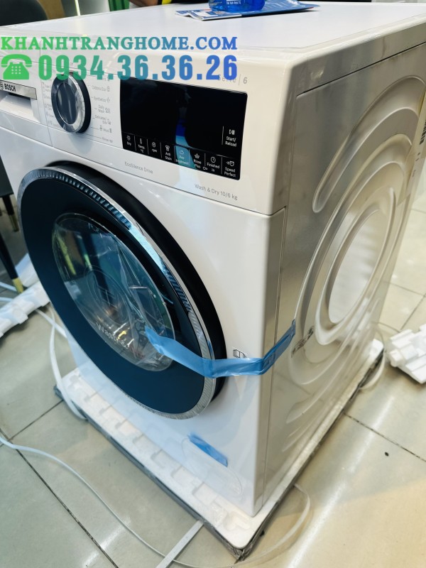 MÁY GIẶT SẤY QUẦN ÁO BOSCH TGB WNA254U0SG 10KG 6KG - SERIE 6 - 108