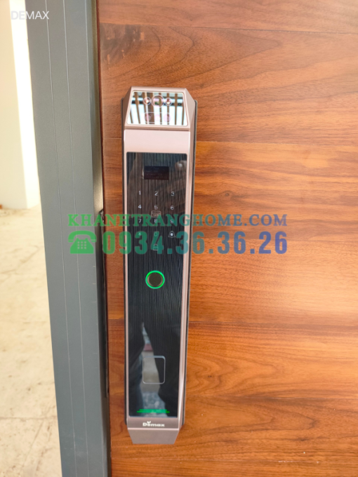 Khóa thông minh DEMAX SL968 CNC BROWN tiêu chuẩn Đức - 11