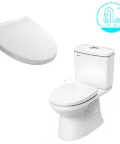 Bồn Cầu INAX AC-504A/CW-S32VN-1 2 Khối Nắp Rửa Cơ - 9