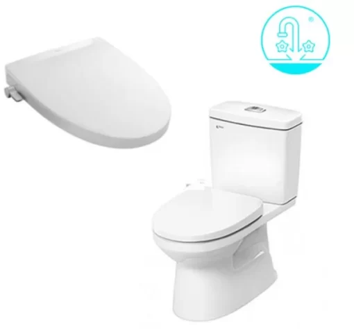 Bồn Cầu INAX AC-504A/CW-S32VN-1 2 Khối Nắp Rửa Cơ - 5