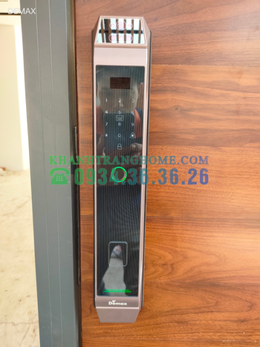 Khóa thông minh DEMAX SL968 CNC BROWN tiêu chuẩn Đức - 15
