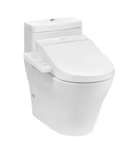 Bồn Cầu Điện Tử TOTO CW166RB#XW/TCF6632A#NW1/T53P100VR Kèm Nắp Rửa Điện Tử WASHLET Dòng C2 – TCF6632A (220V)