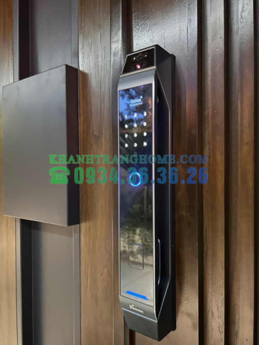 Khóa thông minh DEMAX SL968 CNC GREY tiêu chuẩn Đức - 13