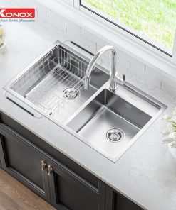 Chậu rửa bát KONOX KN8248DO - 15 Chậu rửa bát KONOX KN8248DO