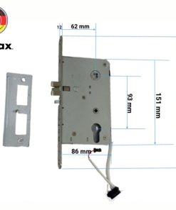 Khóa khách sạn DEMAX HSL605 SBY tiêu chuẩn Đức - 13