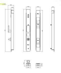 Khóa thông minh DEMAX SL801 CG tiêu chuẩn Đức - 18 Khóa thông minh DEMAX SL801 CG tiêu chuẩn Đức - 17